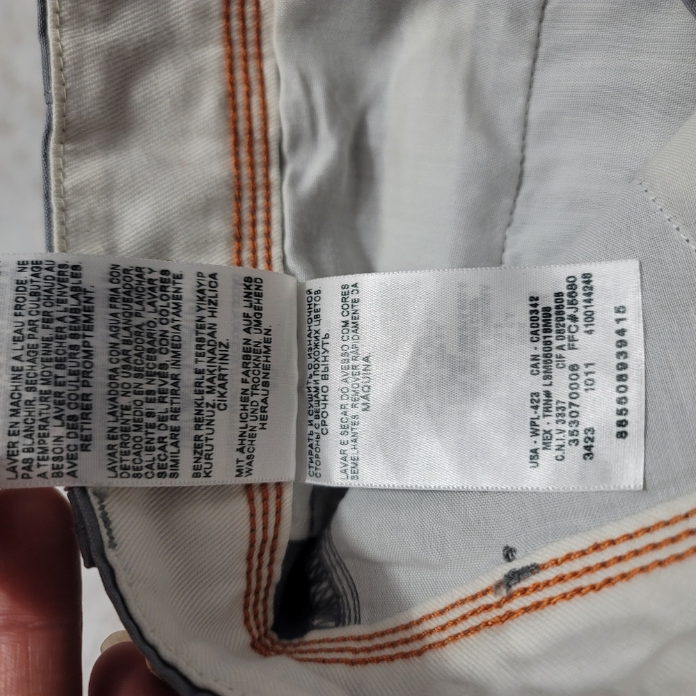 Dockers Flat Front Shorts Straight Fit Men's Size 40‎ Gray NWT - Picture 15 of 15